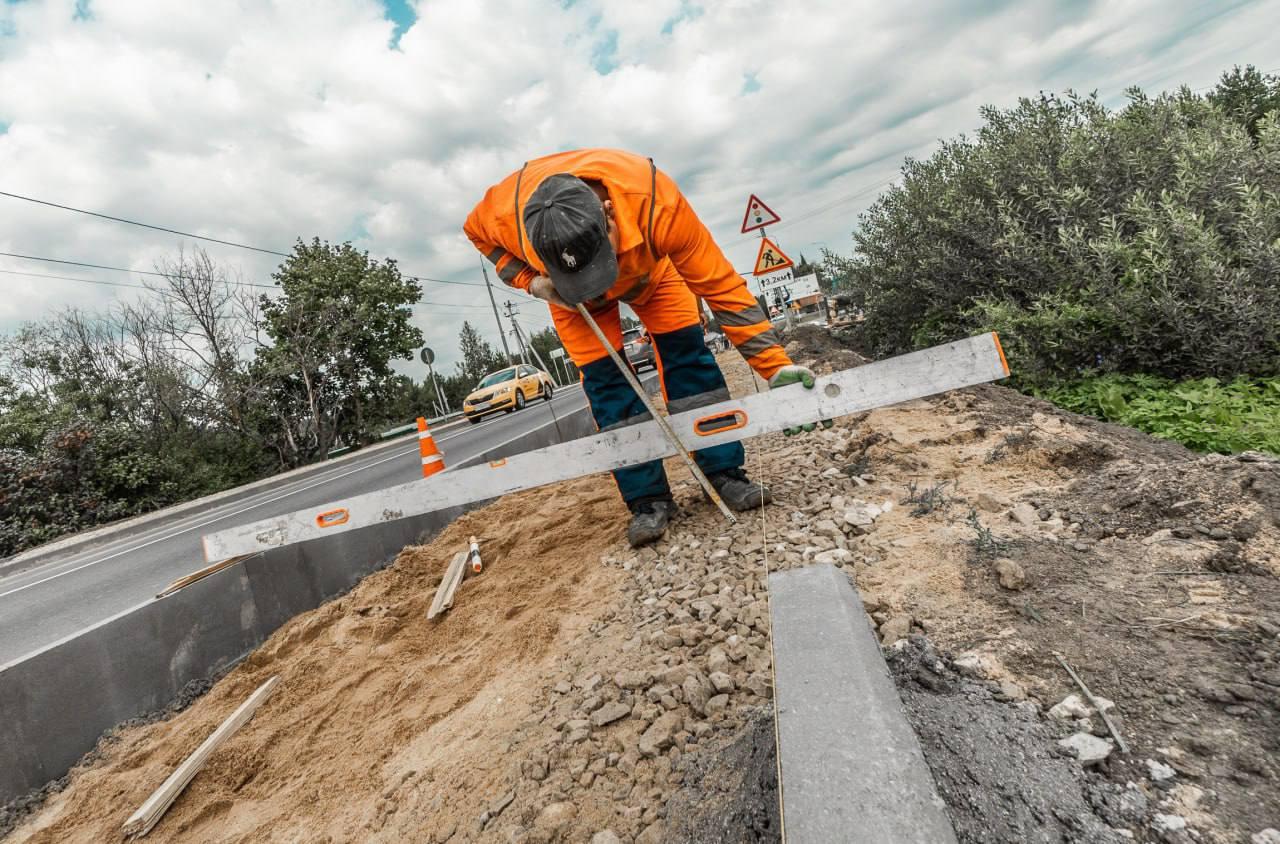 В Солнечногорске построят более 4,5 км новых тротуаров в 2024 году
