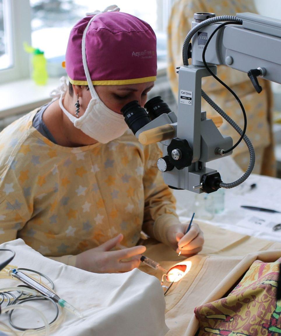 Свыше 1,5 тысяч пациентов ежегодно проходят лечение в офтальмологическом отделении Талдомской больницы