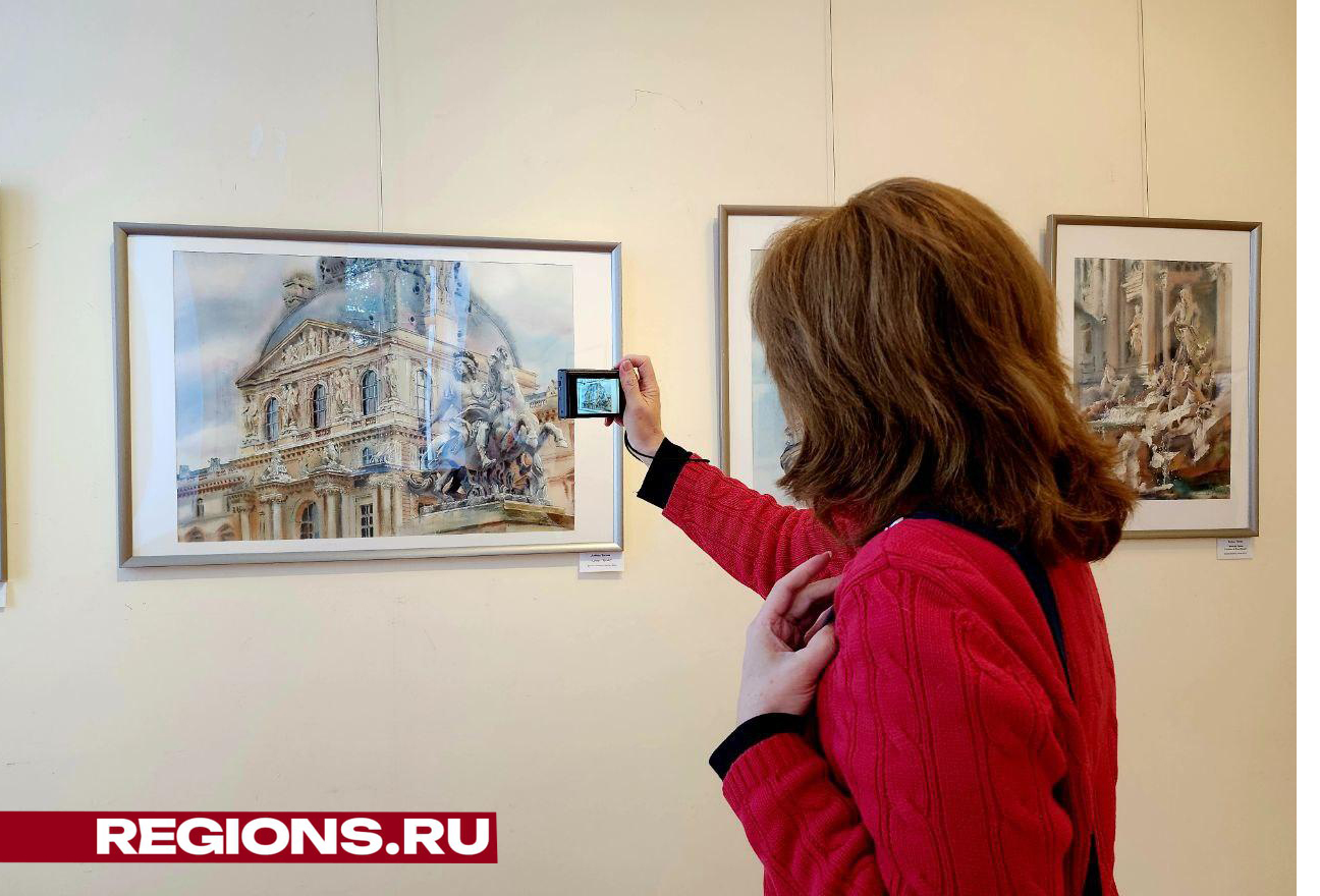 «Каждая картина уникальна»: в Видном заработала выставка акварелиста Любови Титовой