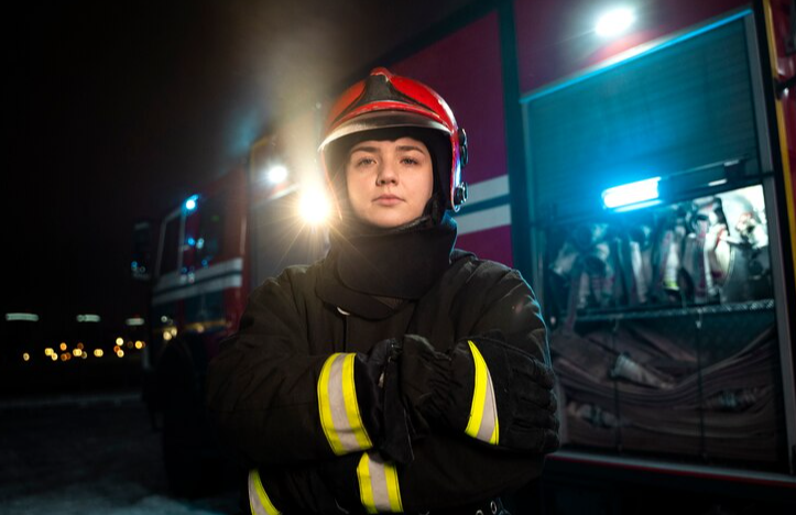 Школьники Павлово-Посадского городского округа примерили одежду пожарных
