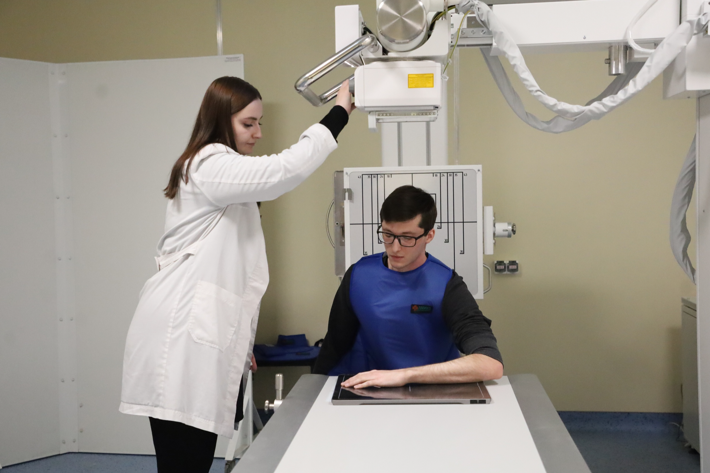 Точный диагноз за секунды: в Серпухове установили новый рентген-аппарат