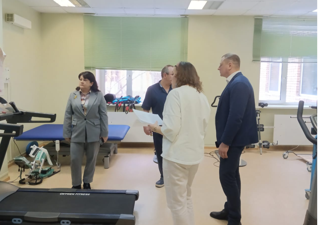Черноголовцы проходят реабилитацию на новом оборудовании в городской больнице