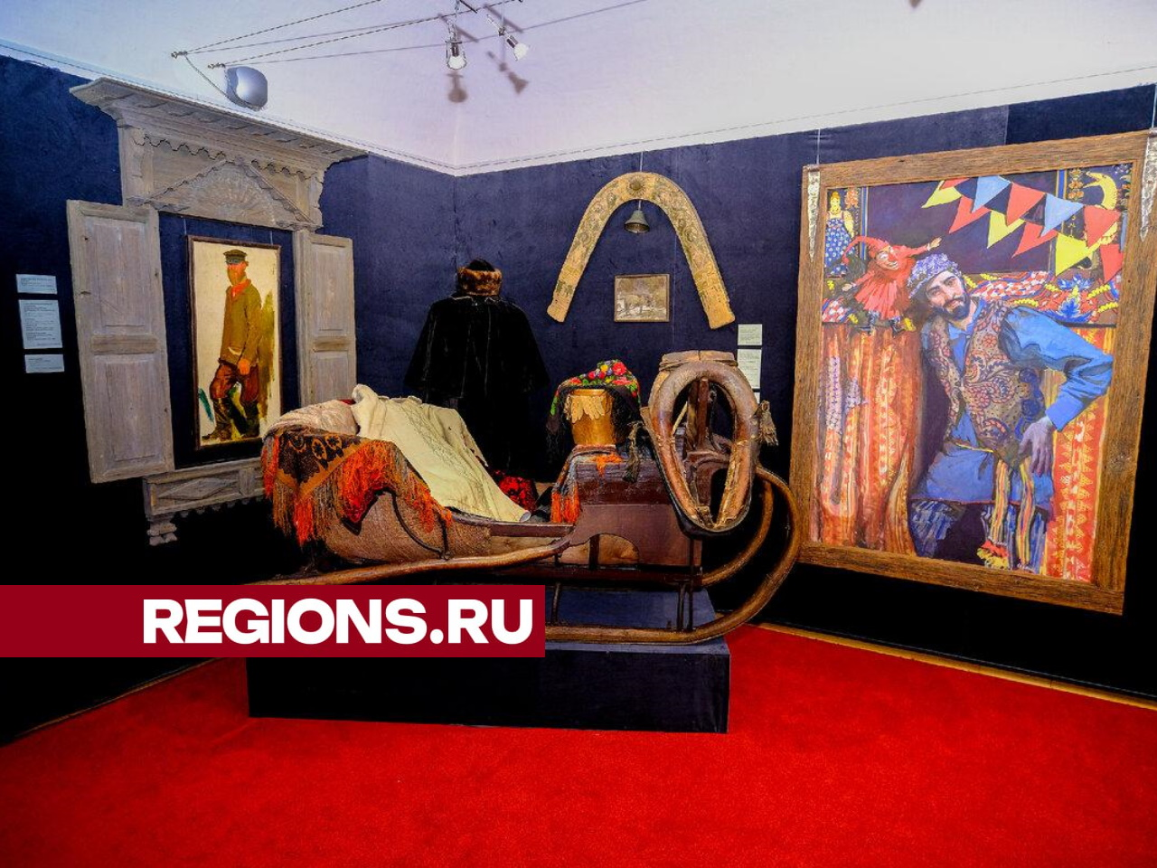Выставка в звенигородском музее-заповеднике объединила живопись и балет