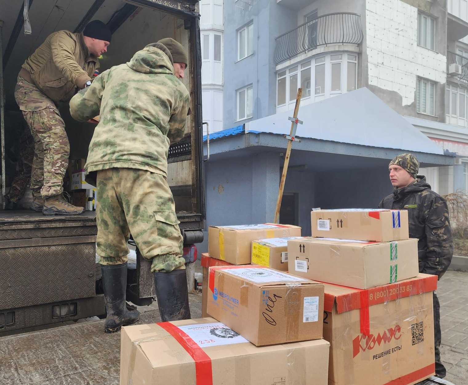 Подмосковные волонтеры доставили ценные медикаменты  в госпиталь Донецка