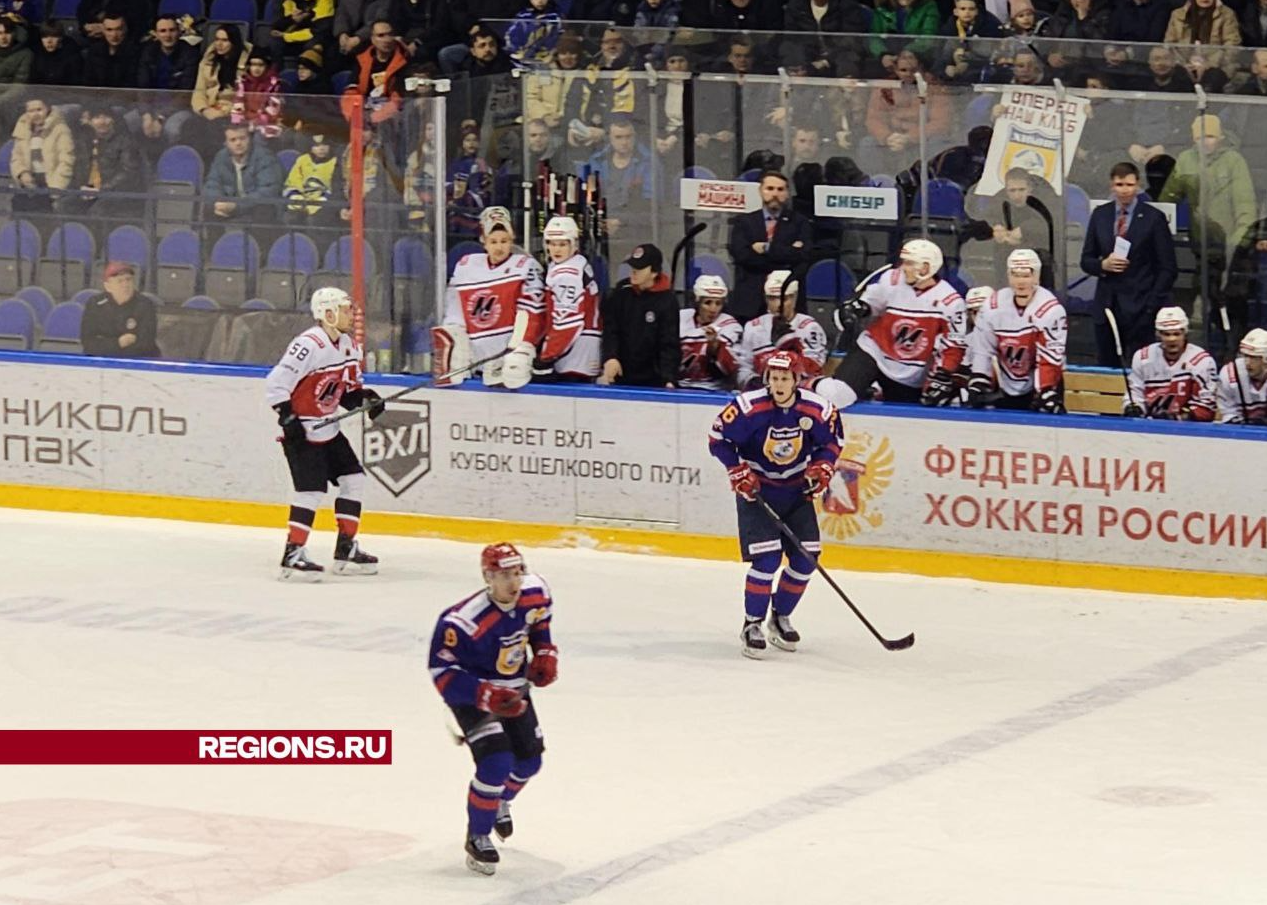 Хоккейная команда «Химик» вышла в плей-офф Кубка Петрова