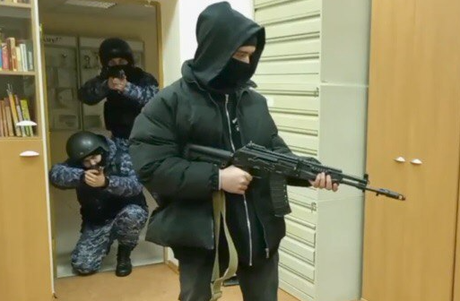 В Академии гражданской защиты МЧС России прошли учения по противодействию терроризму