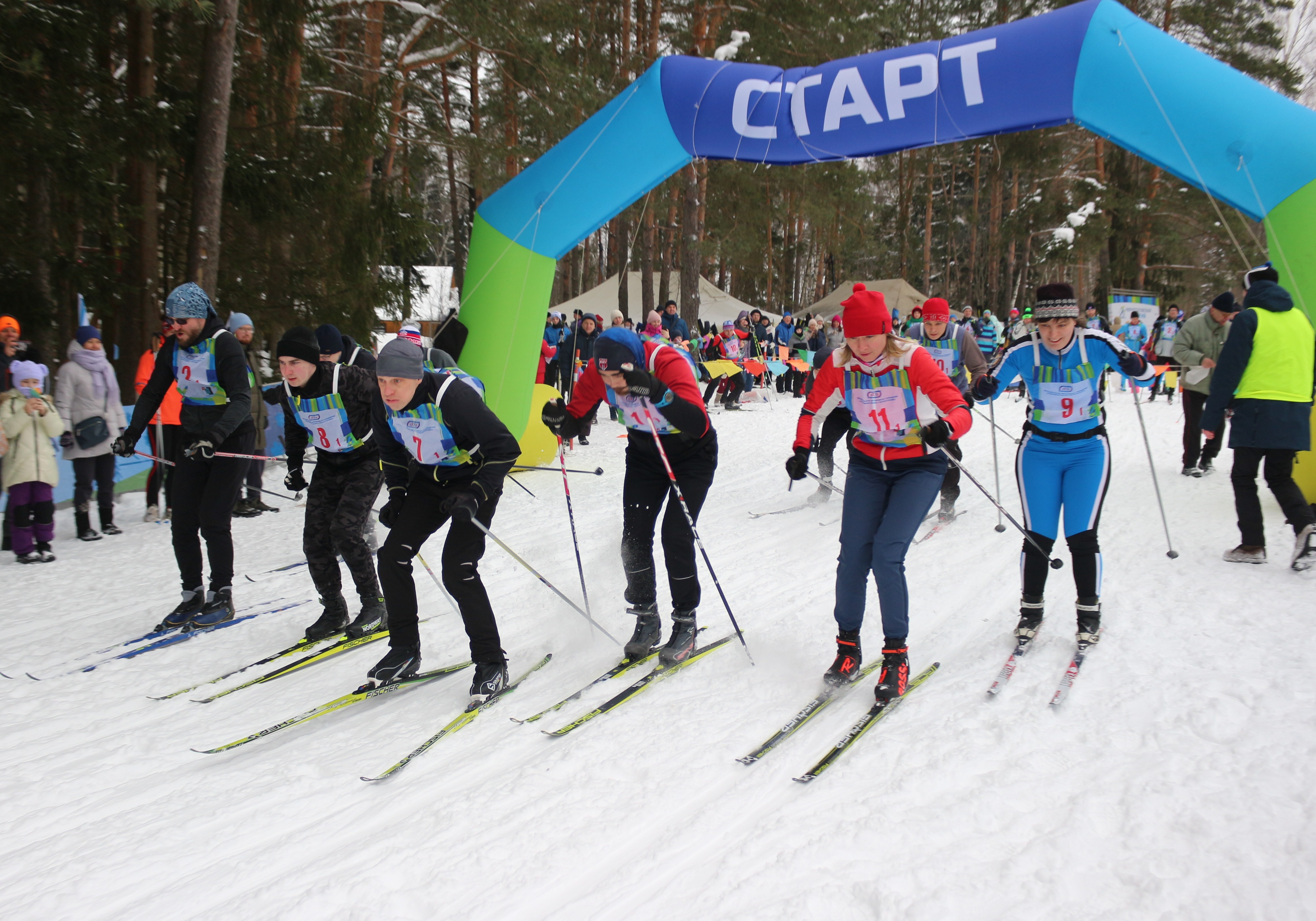 Более 500 человек приняли участие в «Черноголовской лыжне-2024»