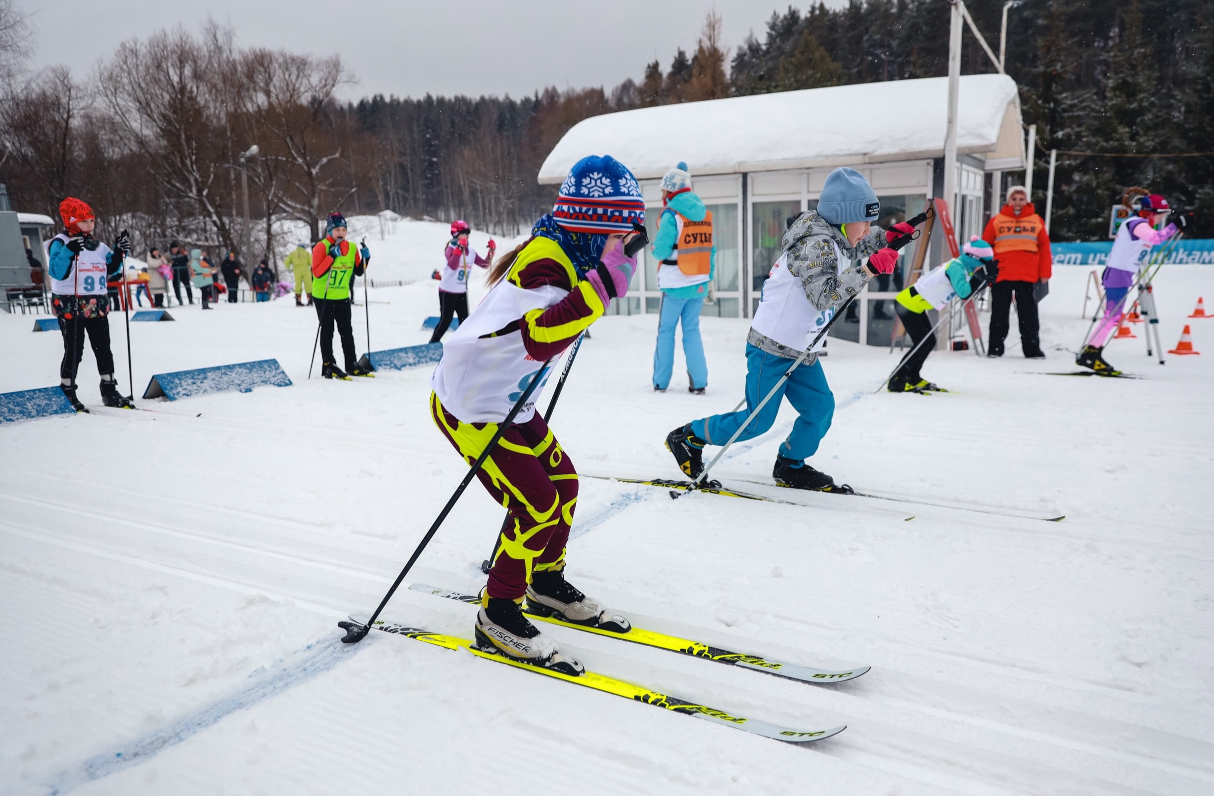 Юные спортсмены округа присоединились к Всероссийскому зимнему марафону «Сила России»