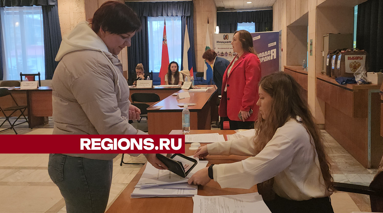 Главная ремесленница Дубны проголосовала на выборах президента