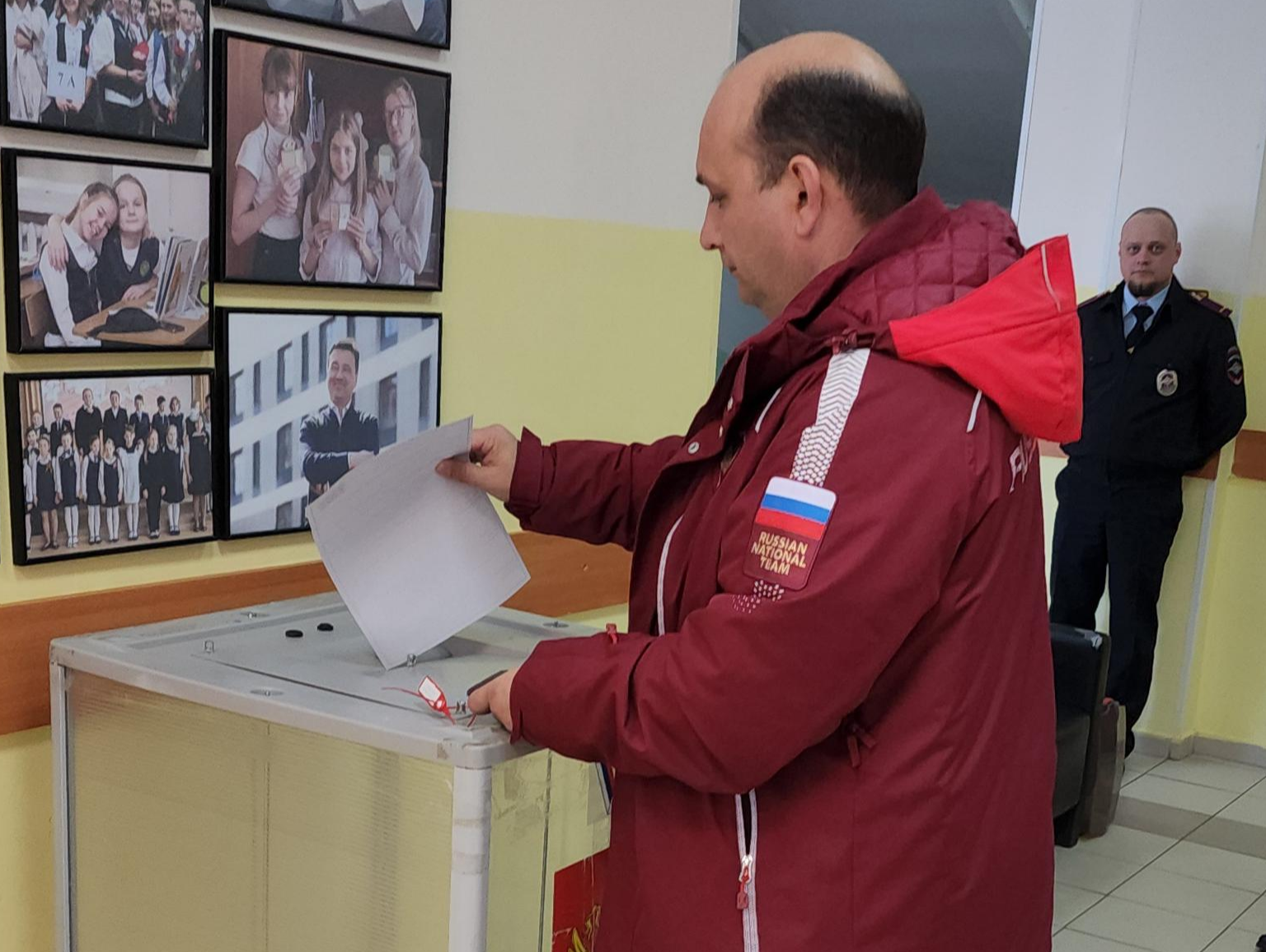 Представитель президента союза тхэквондо России в ЦФО Сергей Косьяненко проголосовал в Рузе