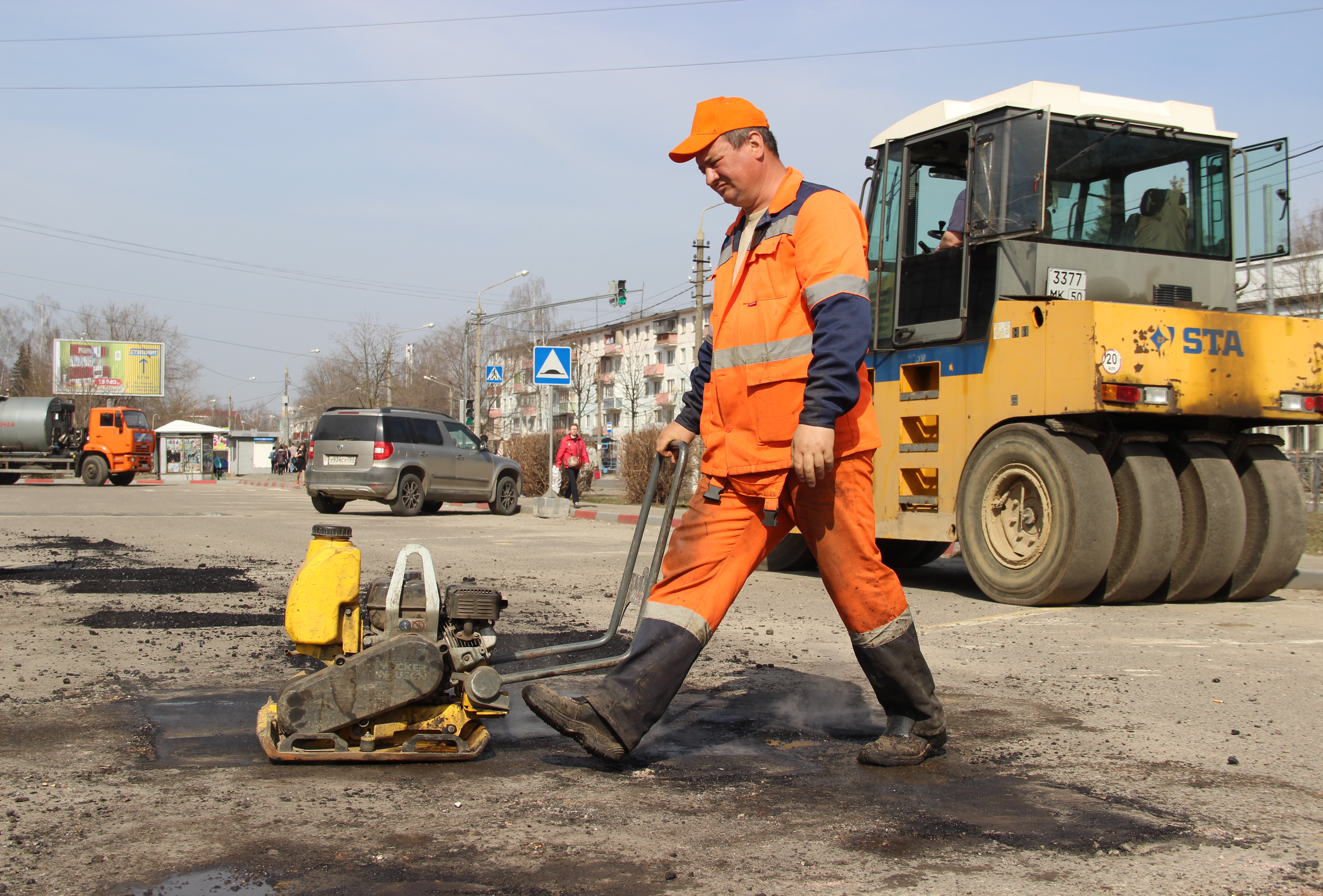 Ремонт дорог в Егорьевске начнут в середине апреля