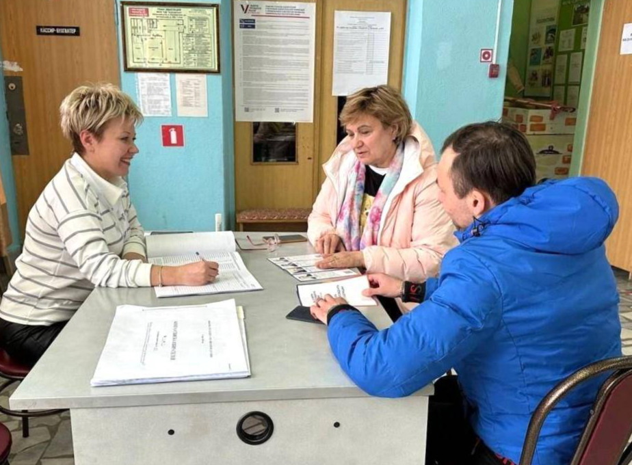 В Электростали завершился второй день голосования на выборах Президента России