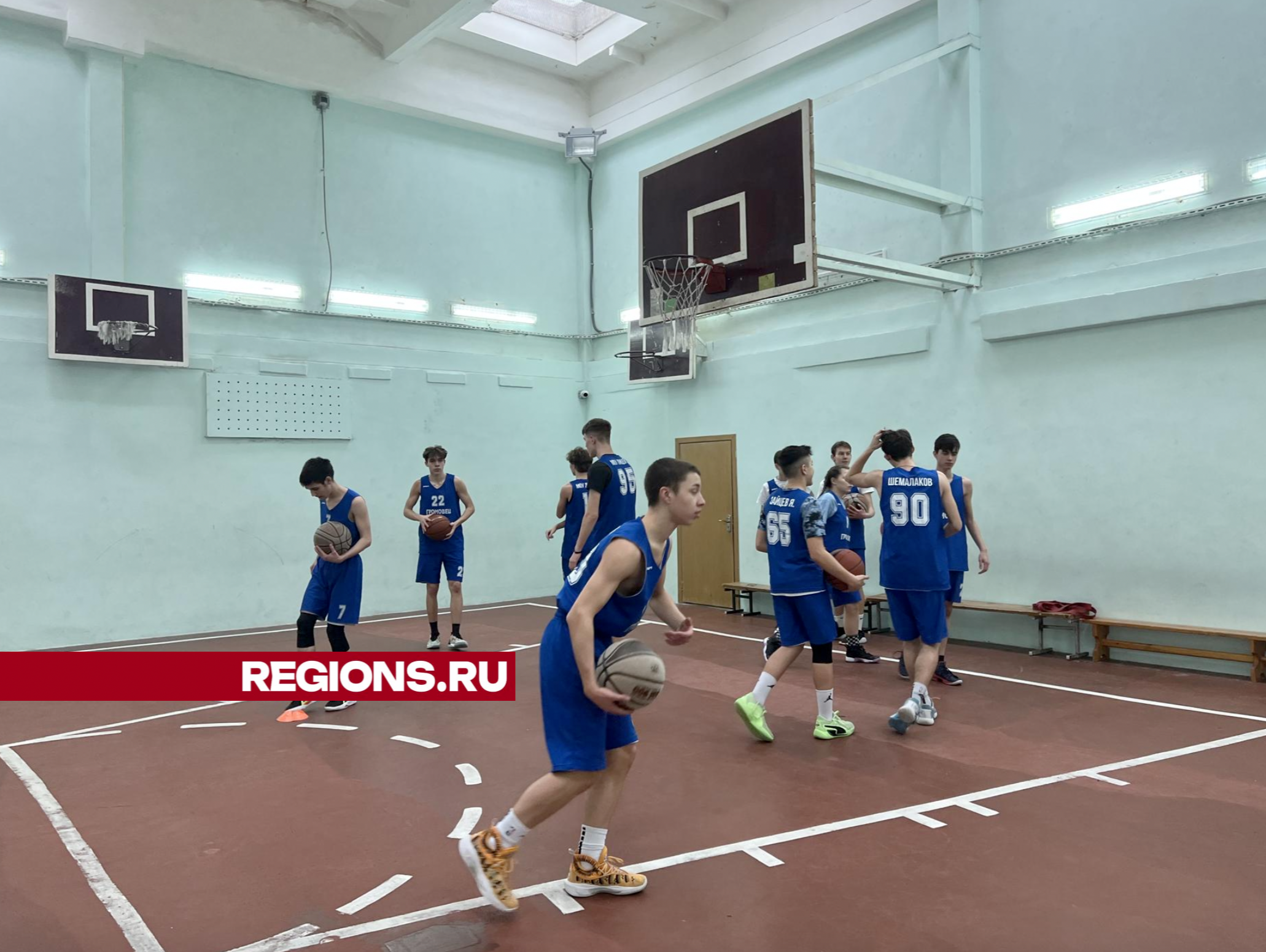 Мужская сборная из Жуковского заняла второе место во Всероссийской школьной баскетбольной лиге