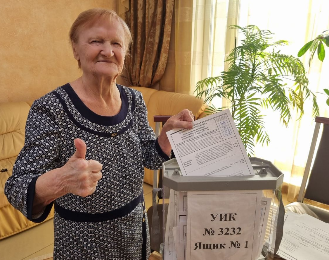 Проживающие в «Баварском доме» проголосовали, не покидая учреждения