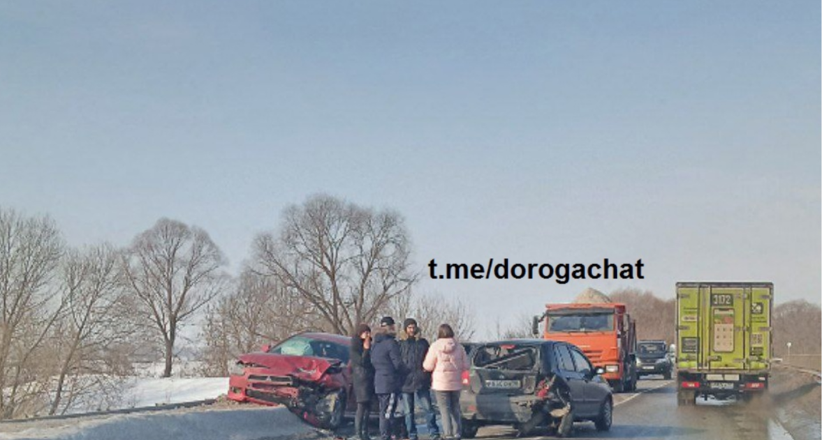 В районе деревни Маришкино произошла авария