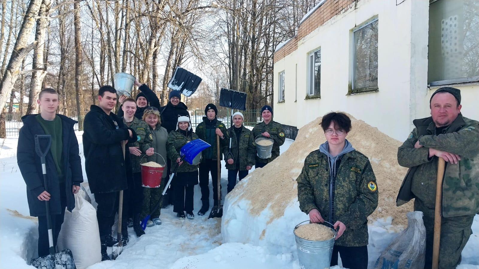 Школьники из Можайска создали «холодильник» для растений