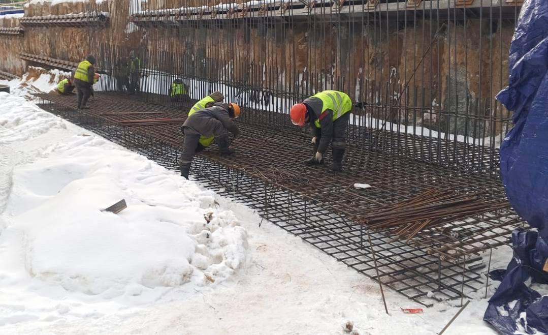 В Путилково приступили к бетонированию стен  нового тоннеля