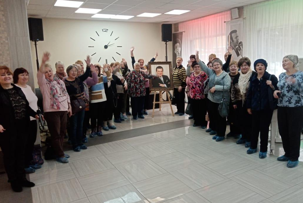 Волоколамские пенсионеры вспомнили творчество Иосифа Кобзона в одноименном Культурно-досуговом центре Одинцовского округа