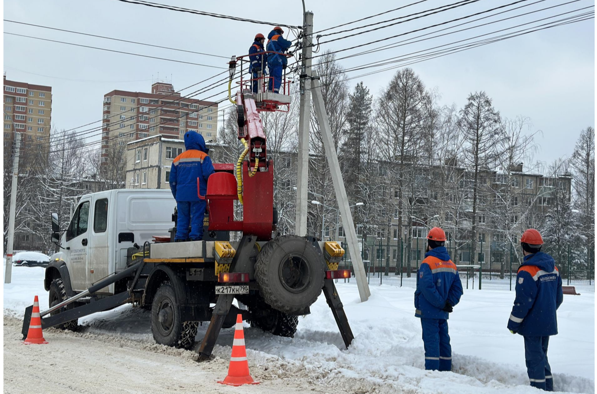 Жителей Ступина предупредили о возможном временном отключении электричества 4 марта