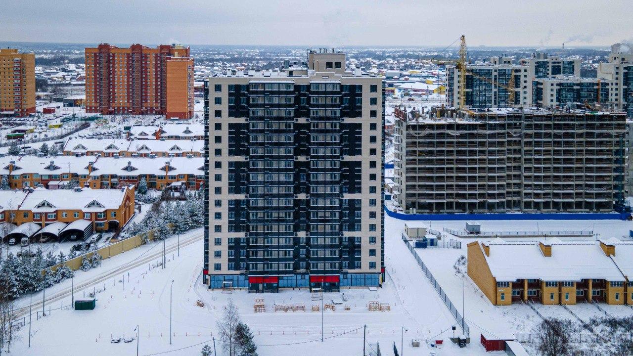 В Раменском достроили новый дом в современном жилом комплексе