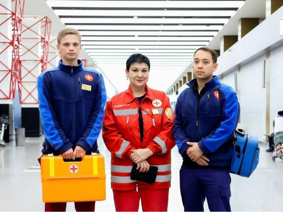 Пассажирке Шереметьево понадобилась срочная помощь медиков