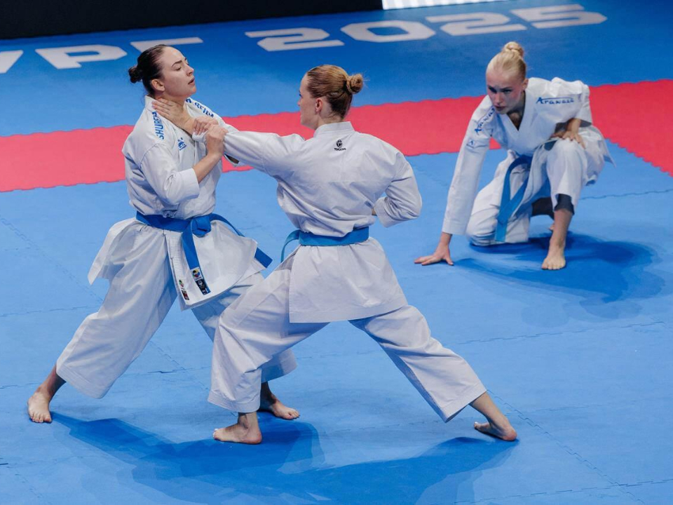 Сборная Подмосковья победила на чемпионате России по карате