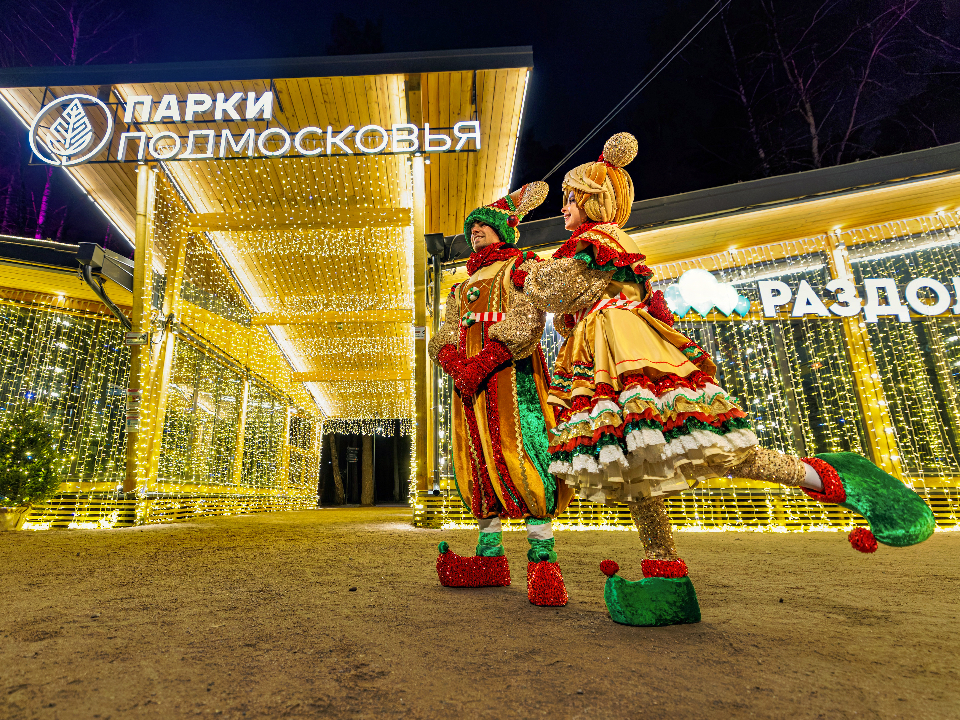 Какие парки Подмосковья получили знак качества от Деда Мороза