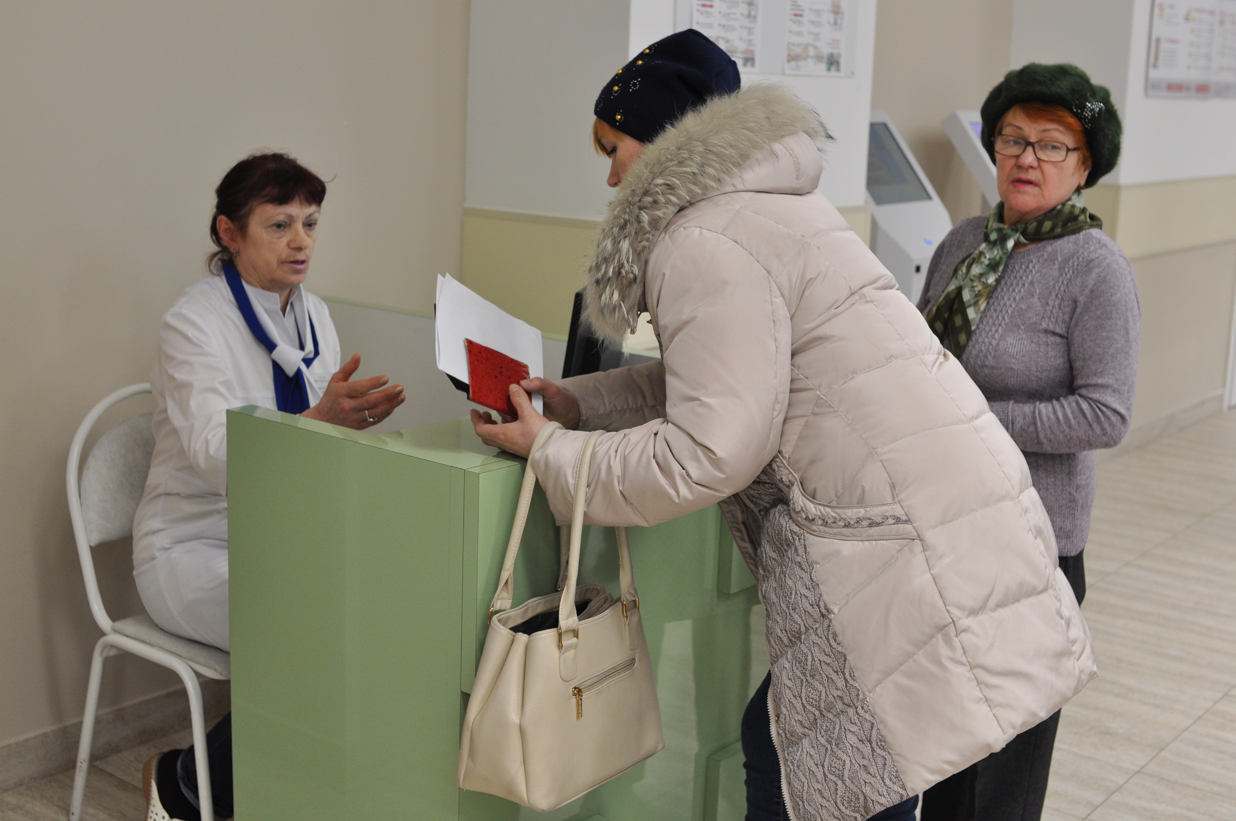 В звенигородской поликлинике разделены потоки/фото: Ангелина Маскимова