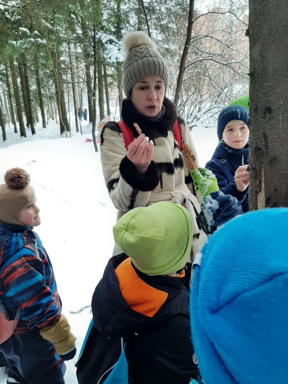 Занятие на природе/источник: объединение «Зеленый клуб»