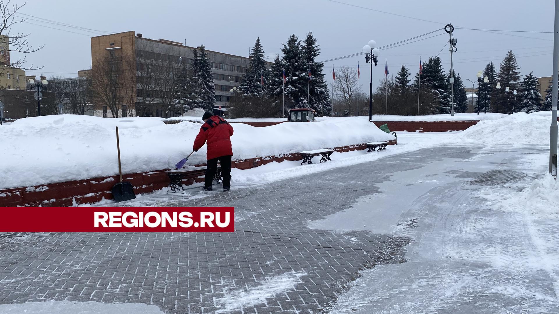 В Орехово-Зуеве двадцать семь единиц техники вышли на ликвидацию снежных  навалов | REGIONS.RU / Орехово-Зуево