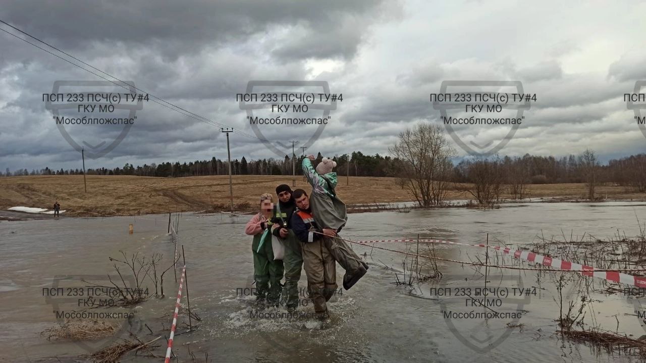 Половодье затопило дороги и мосты: уровень воды поднялся на реке Дубна,  Торгоша и Воря | REGIONS.RU / Сергиев Посад