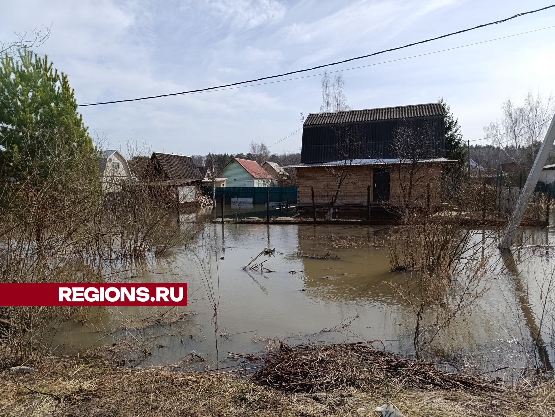 Подтопление СНТ «Мрия» в Раменском округе: эвакуация не требуется, вода  уходит | Раменское