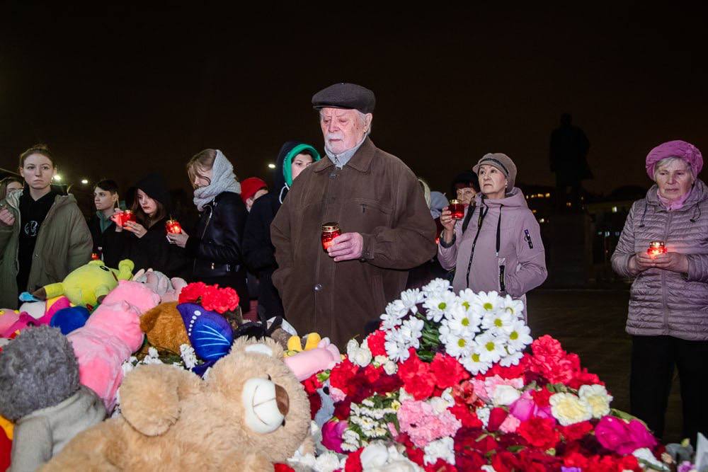 Народный мемориал на Центральной площади в Одинцове/источник: тг-канал Иванов LIVE