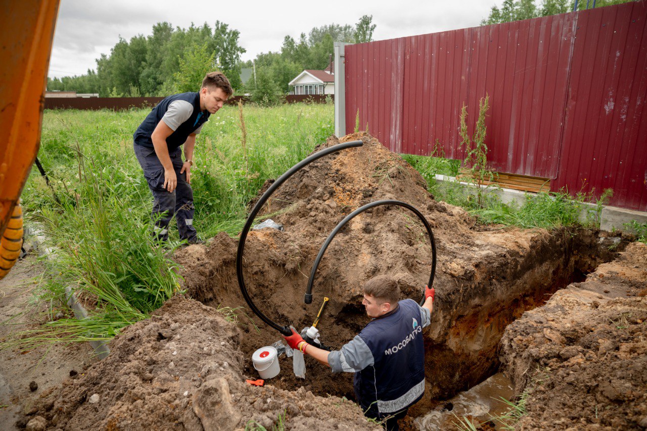 В Егорьевске и Юрцово дома подключили к газу | REGIONS.RU / Егорьевск