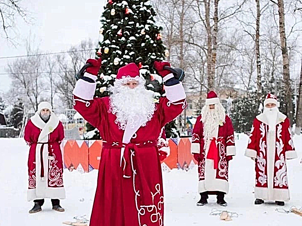 Конкурс «Парад Дедов Морозов». Фото: Юлия Коляскина / ПМК «Единство»