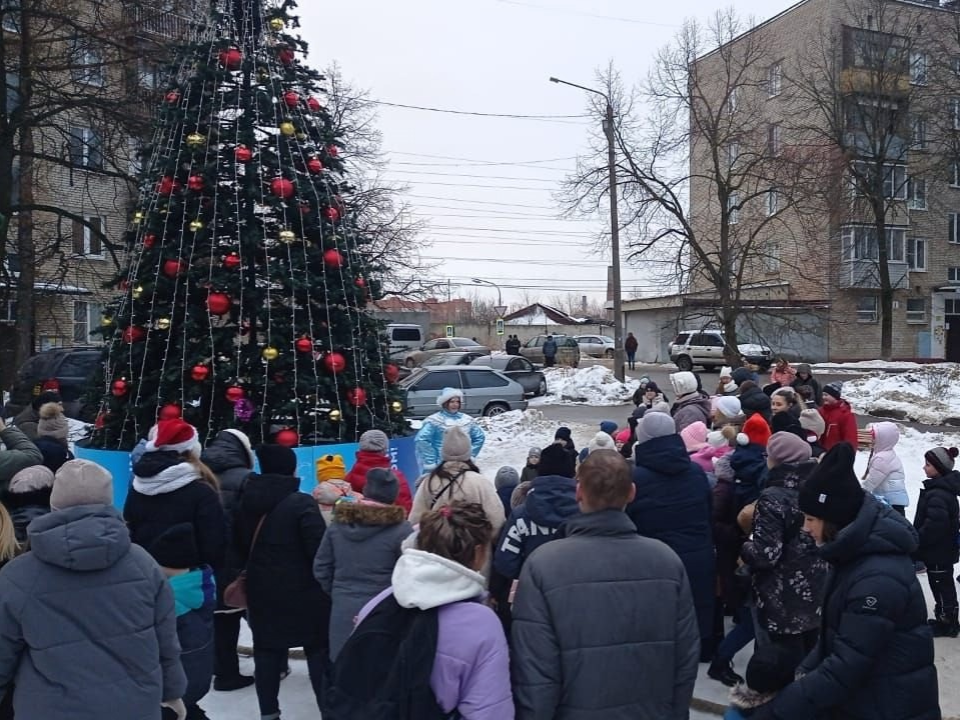 Новогоднее мероприятие для жителей Фрязина. Фото: пресс-служба администрации г. о. Фрязино