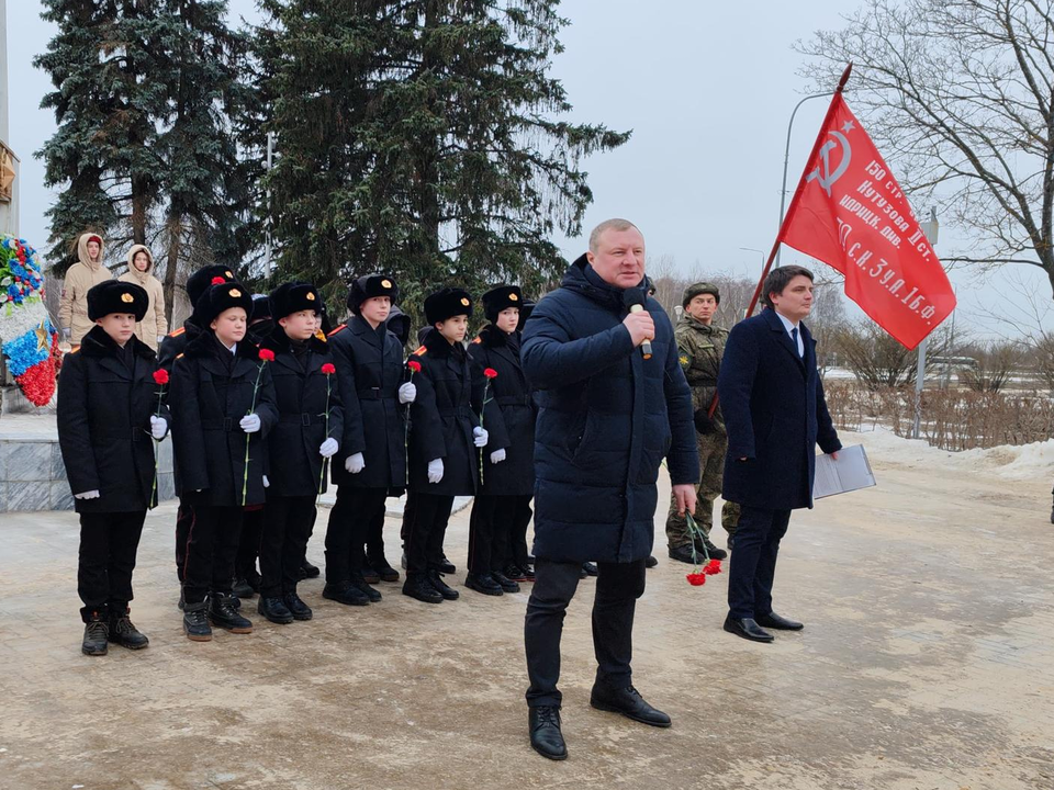 Глава города Роман Хожаинов выступил перед местными жителями. Фото: пресс-служба администрации г. о. Черноголовка