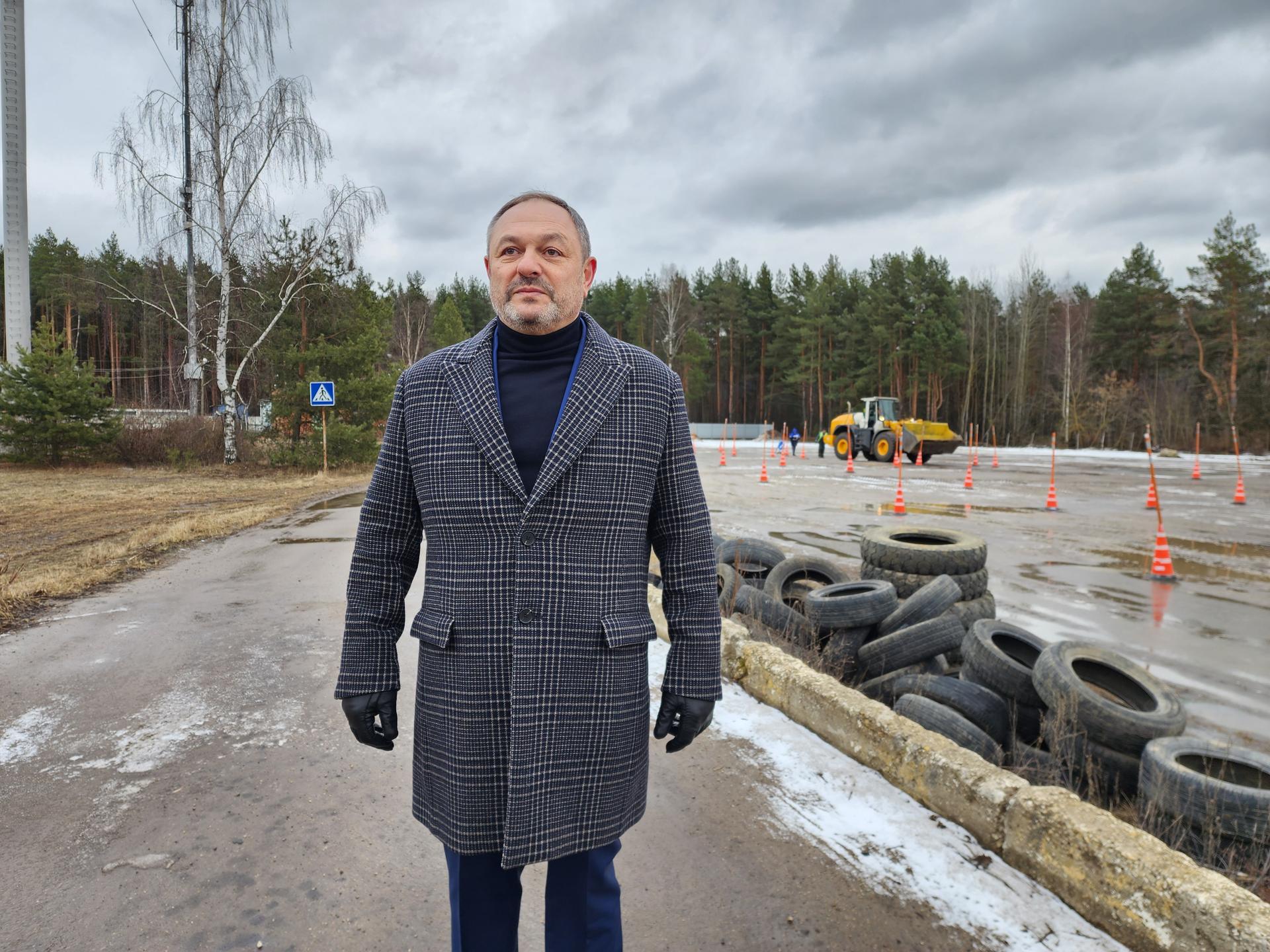 Руководитель Раменского дорожно-строительного техникума Александр Мшецян. Фото: Ирина Моисеева