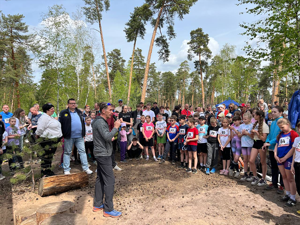 Андрей Трифанов — слово перед стартом. Фото: пресс-служба депутата Московской областной Думы Андрея Голубева