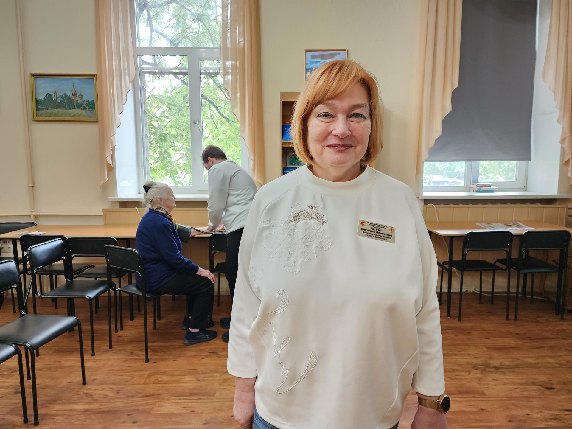 Заведующая «Центром здоровья» Виктория Догорян. Фото: Ирина Моисеева