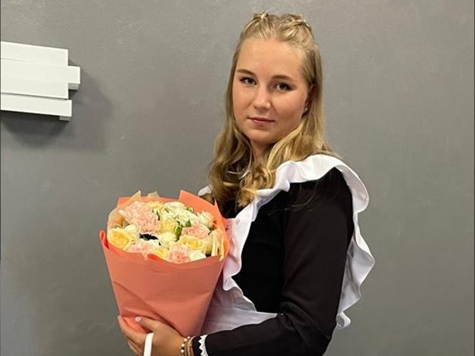 Полина Хворова из Лицея №1. Фото: Управление образования г.о. Ступино