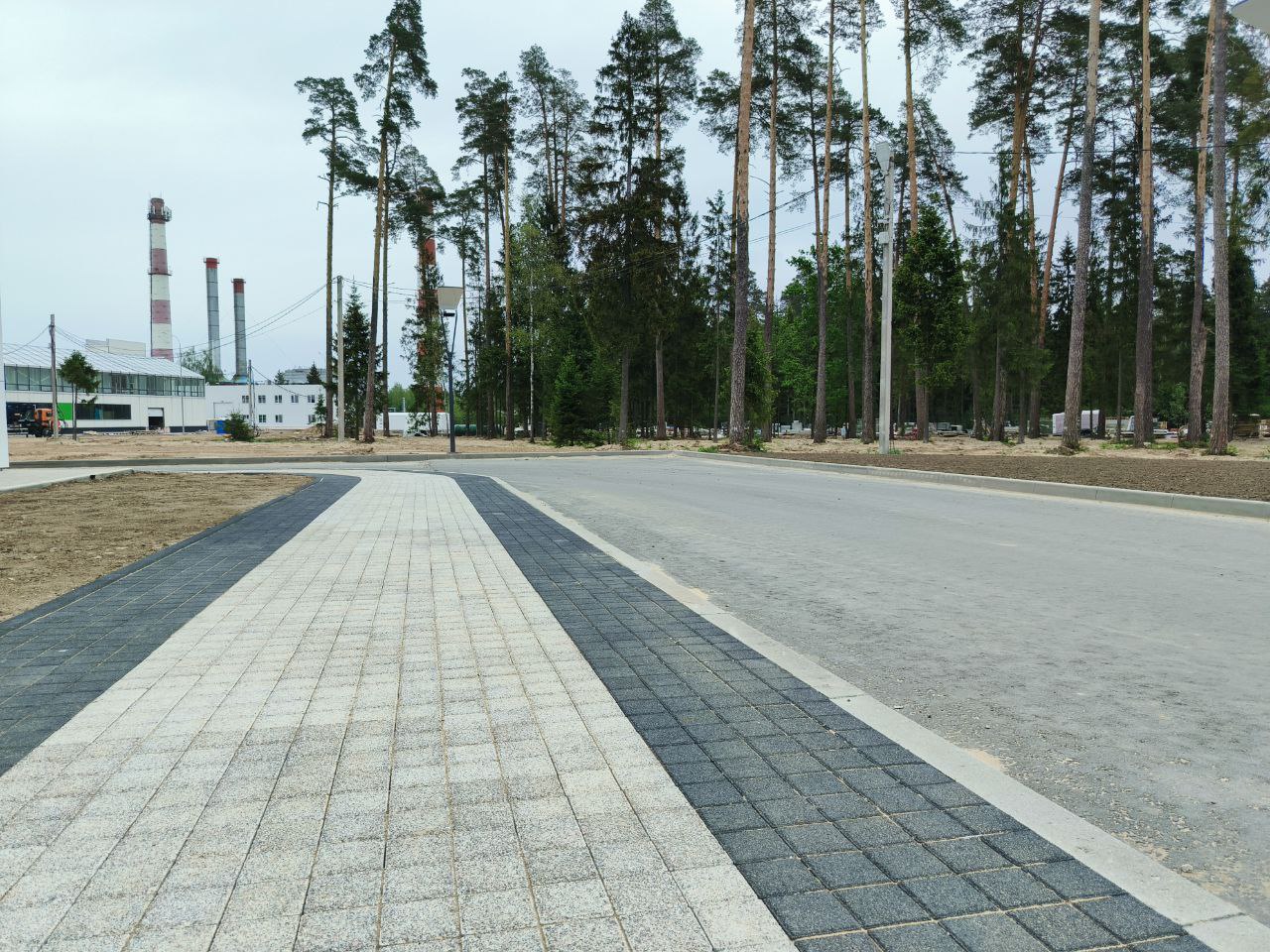 Территория нового научного центра в Черноголовке. Фото: t.me/avgustchernogolovka