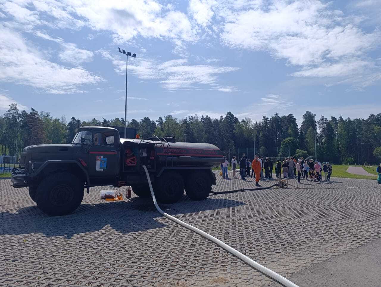 Боевая пожарная машина. Фото: МАУДО СШ «Черноголовка»