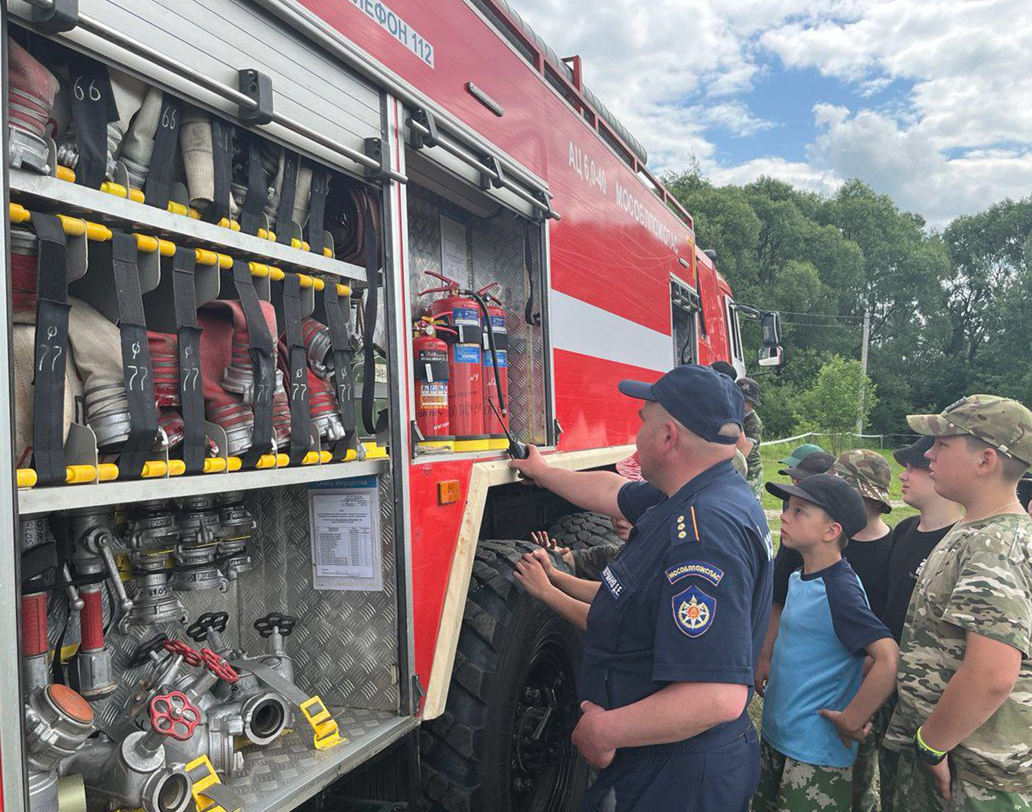 Фото: пресс-служба ОНД и ПР по городскому округу Зарайск 