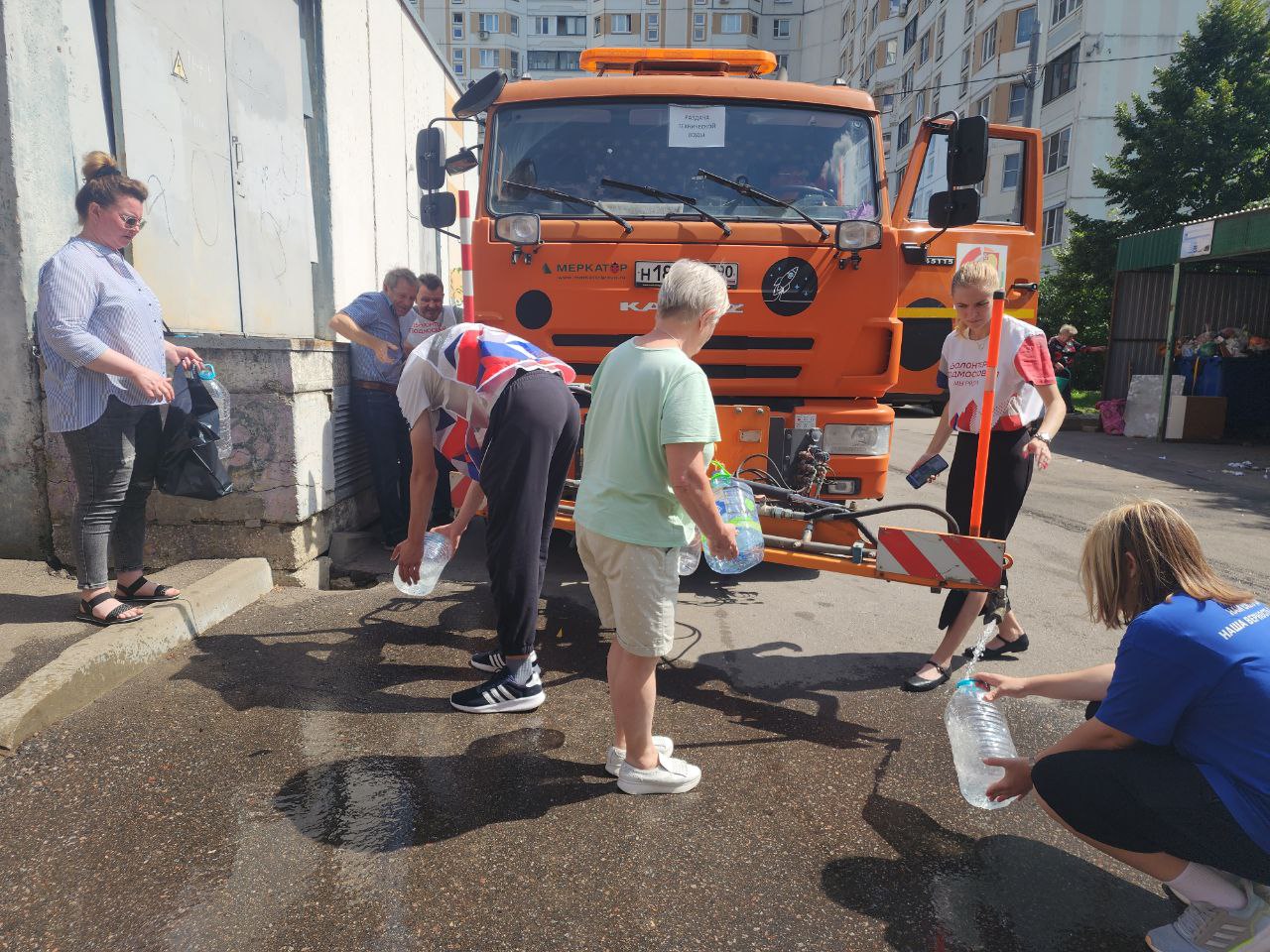 В дома на улице Юбилейной подачу воды восстановят в ближайшее время. Фото: REGIONS/Мария Панина