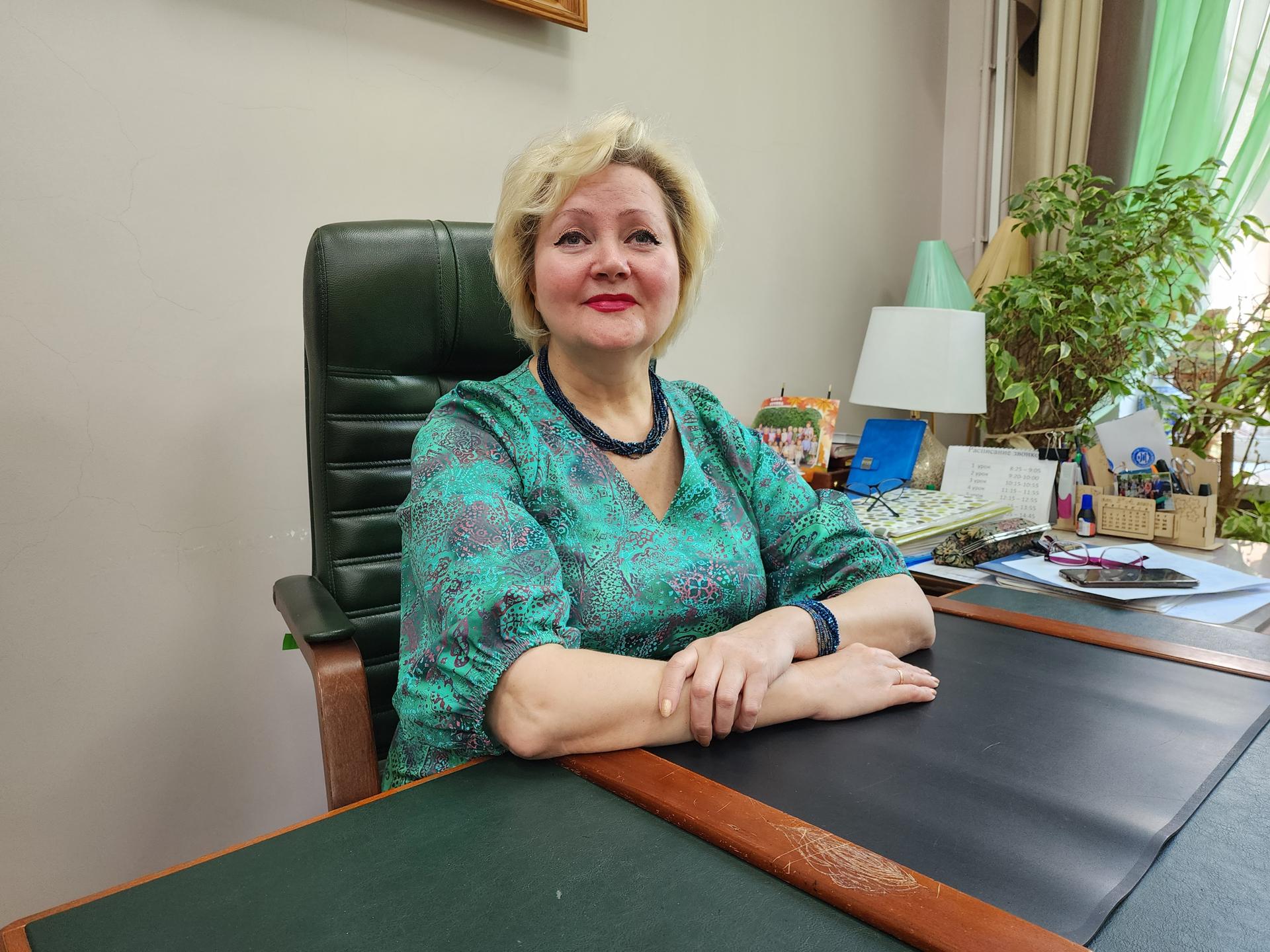Директор Ильинской средней школы № 26 Надежда Садкова/Фото: Ирина Моисеева