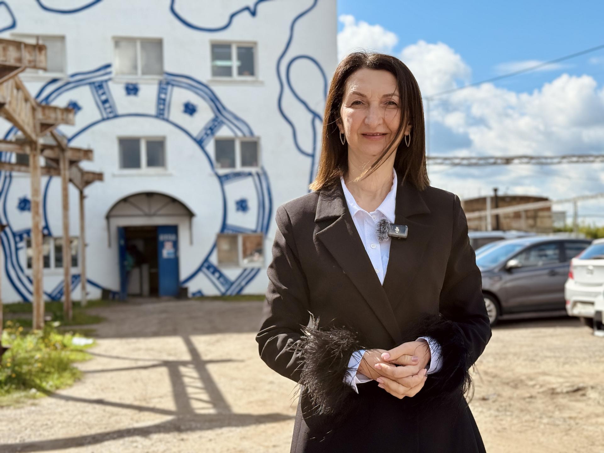Вера Коновалова, генеральный директор Гжельского фарфорового завода. Фото: Ольга Стаферова