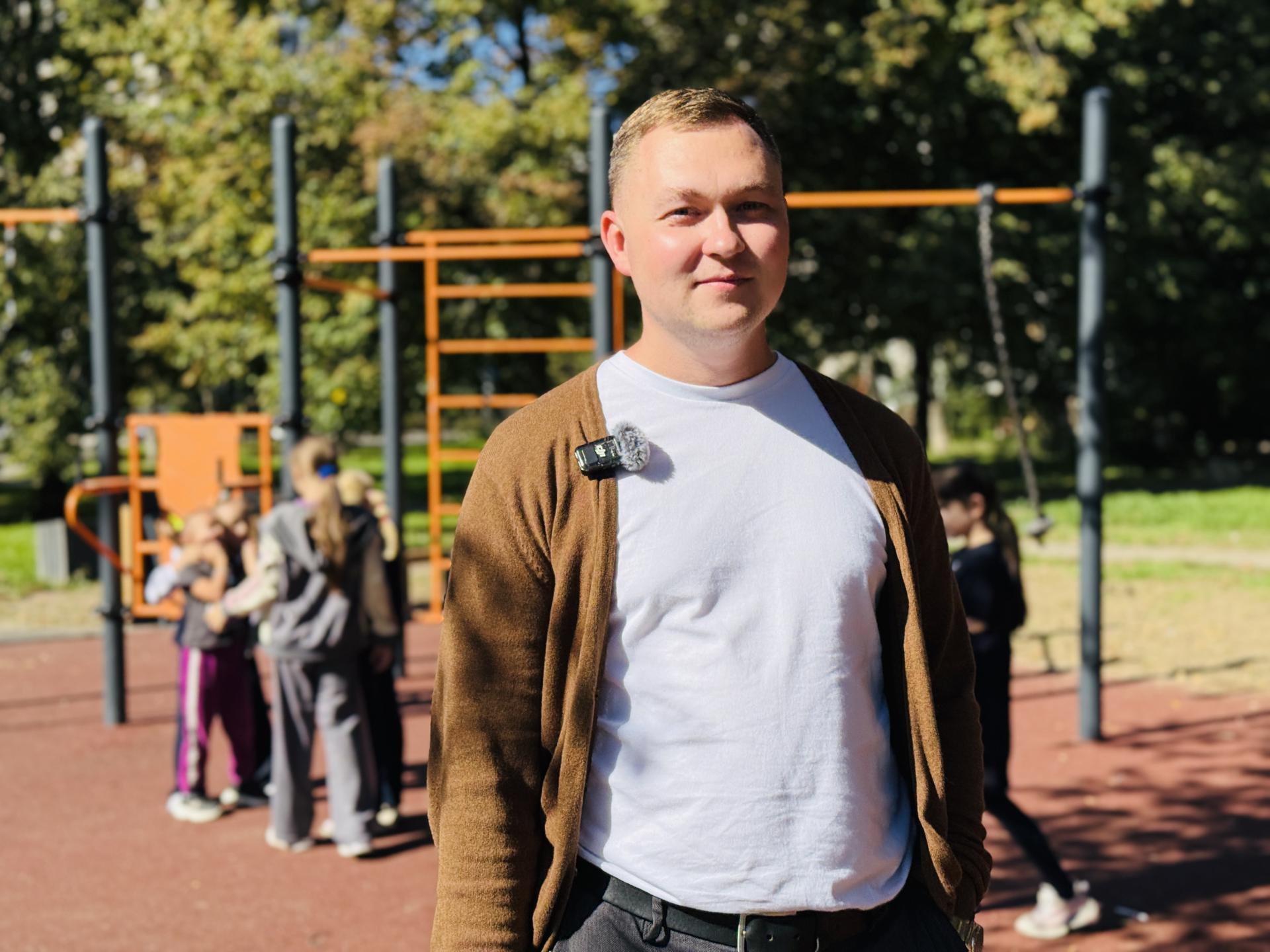 Начальник отдела имущества МБУ «Содержание и благоустройство» Евгений Абрамов. Фото: МедиаБанк Подмосковья/Ольга Стаферова