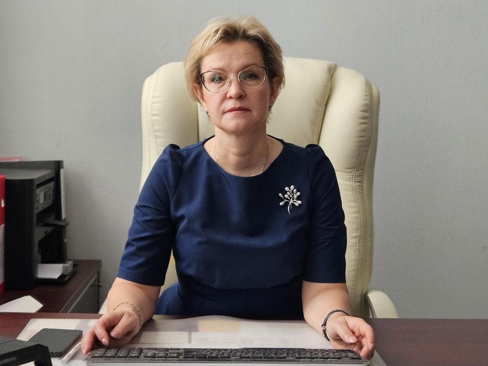 На фото - директор гимназии Наталья Орловская (МедиаБанк Подмосковья/Ольга Вельшикаева)