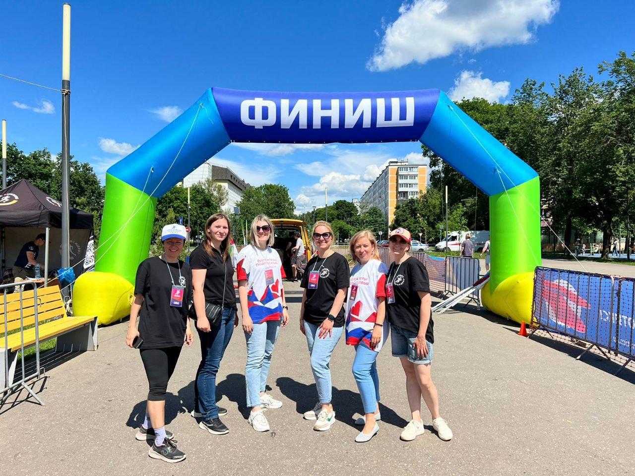 Волонтеры помогают в организации черноголовских трейлов и полумарафонов. Фото: пресс-служба администрации г.о. Черноголовка